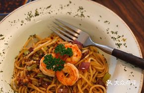 Spicy Shrimp Linguine