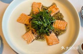 Black Truffle Warm Tossed Salmon
