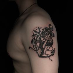 -木子·纹身店TATTOO穿孔·洗纹身