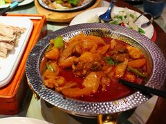 新疆沙湾大盘鸡-品回味清真西北楼(宁波首店)