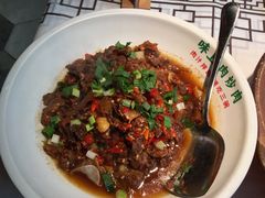 老坛剁椒肉炒肉-味上湘菜馆(河马店)