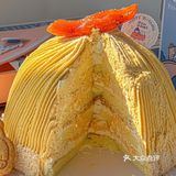 这块金沙红薯蛋糕也太秋天了吧！🍂