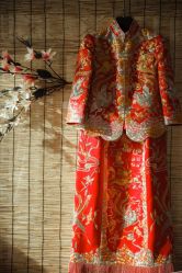 -藤薰定制中式嫁衣礼服旗袍店