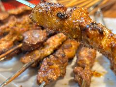 -劳动公园新疆人烤腰子