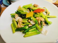 芦笋百合鲜核桃-南棠馆粤菜坊(群光店)