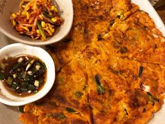 泡菜饼-包装马车·韩国料理·포장마차