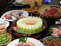 -得意咚瓜·顺德鱼生·冬瓜盅火锅