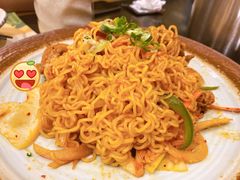 泡菜肥牛炒面-古田居·特色寿司料理(骏欣中心店)