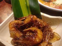 胡味油爆虾-绿茶餐厅(华联万柳店)