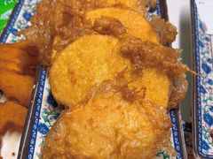 鸡蛋炸馒头片-大槐树烤肉馆