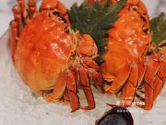 十年花雕醉湖蟹配黑蒜-湖滨28中餐厅·西湖宴·杭州君悦酒店