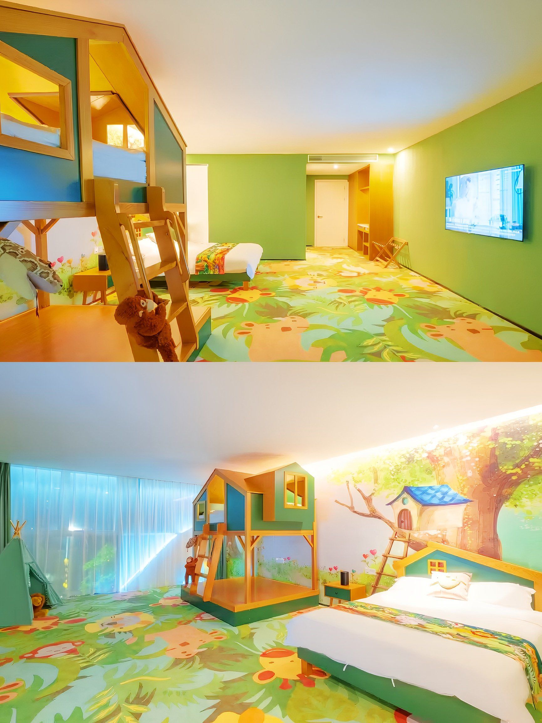 入住梦幻恐龙主题房,开启亲子时光的奇妙探险