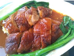 黄金脆皮烧鸭饭-百事佳烧鸭牛腩(上海虹桥站店)
