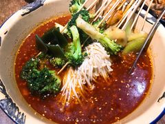 串串香-老城区炭火牛蛙锅(国展中心店)