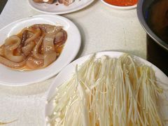 烤鱿鱼圈-大槐树烤肉馆