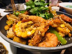 石锅基围虾-川流不息(北蔡休闲广场店)