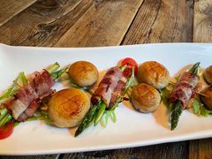 小蘑菇烩培根芦笋-SISTERS BAR RESTAURANT川意酒馆(嘉善老市H楼店)