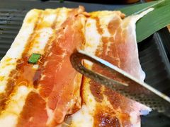 调味猪五花-九田家黑牛烤肉料理(晋阳街店)