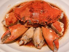 蒸青膏蟹配云南头菜肉饼-三号黄浦会Canton Table