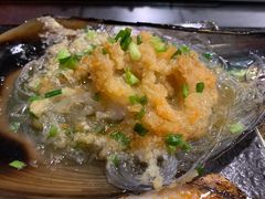 蒜泥带子-長壹旋转烤吧 农家鸡火锅