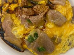 牛肉葱花滑蛋饭-深仔记茶餐厅(亚士厘道店)