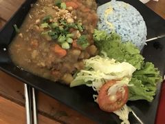 -蝶豆花蓝面条