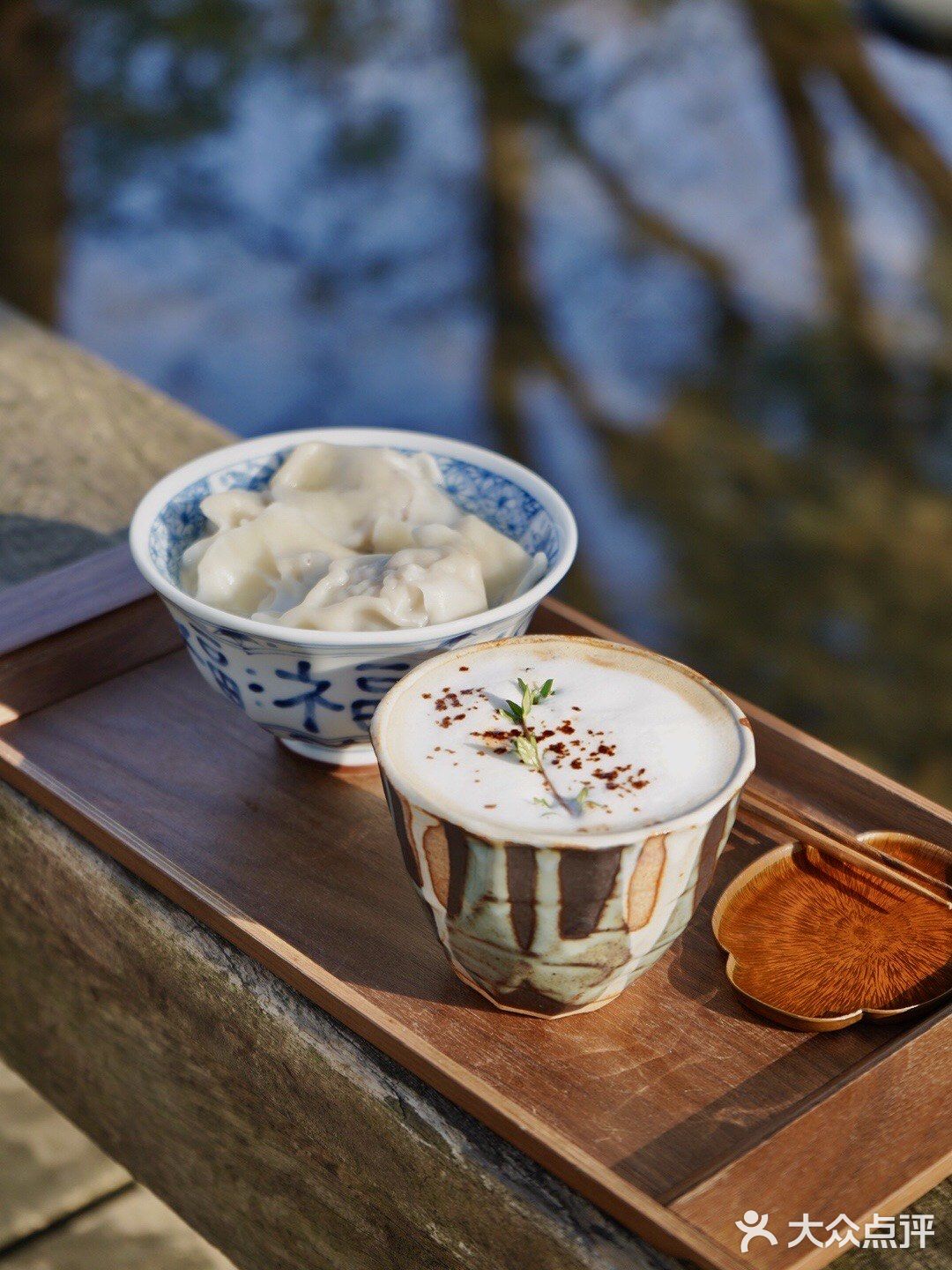 杭州新店🎋黑松露拿铁竹筒咖啡☕️偷得半日闲