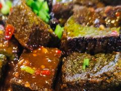 铁板野菜豆腐-农厨好味·温泉鹅·农家菜