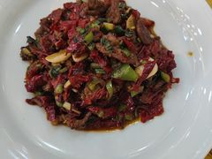 焉耆滚刀肉辣皮子夹馍-新疆巴州金丝特餐厅(大钟寺店)