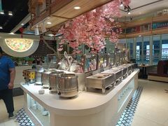 自助取餐区-阿尔卑斯比萨牛排自助(万达广场店)