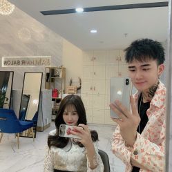 点击看大图 -3AM HAIR SALON染发接发