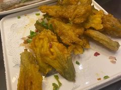 椒盐南瓜花-乡下姥渔馆(齐落山路店)