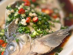 葱油水库鳊鱼-御香农家菜(莫干山庾村店)