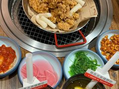 -明洞阿姨·韩式酱蟹烤肉·创意料理(三元桥店)