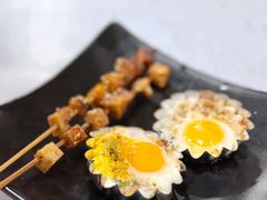 锡纸烤鹌鹑蛋-乔岩保应烧烤店