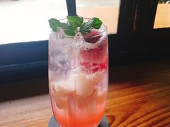 玫瑰荔枝苏打-转山咖啡(松柏社区店)