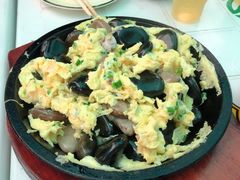 石子摊鸡蛋-北京龙庆四季香农家饭庄·灶台鱼·碳烤虹鳟鱼(龙庆峡店)