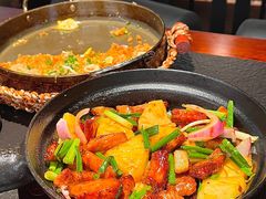 黑椒菠萝啫猪颈肉-旺爷砂锅·茶作(国贸城店)