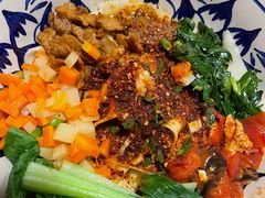 油泼裤带面-子午路张记肉夹馍(小寨西路店)