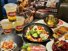 -草家酱蟹炭火烤肉店(珲春南路二店)