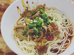 鸡杂面-秦云老太婆摊摊面(蓝光锦绣店)