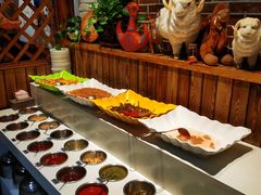 自助调料区-草原塞蛮羊火锅城(港湾店)