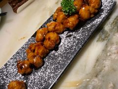 糖醋里脊-绿茶餐厅