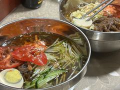 -吉林延边牛肉汤饭，大冷面