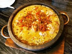 石锅脑花-情妹耙泥鳅·江湖川菜(科华店)