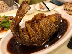 罾蹦鲤鱼-奥华餐厅·老张记(台基厂店)