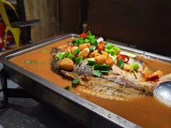 -探鱼·鲜青椒爽麻烤鱼(北京路天河城店)