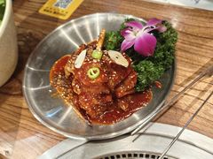 -明洞阿姨·韩式酱蟹烤肉·创意料理(三元桥店)