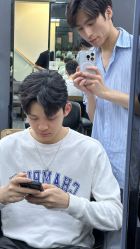 -藤野造型专业烫染接发