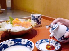 三文鱼背刺身-小山日本料理(兴业太古汇店)